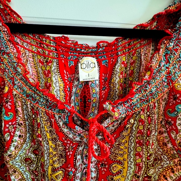 Gorgeous Vintage Paisley Blouse - Picture 2 of 3